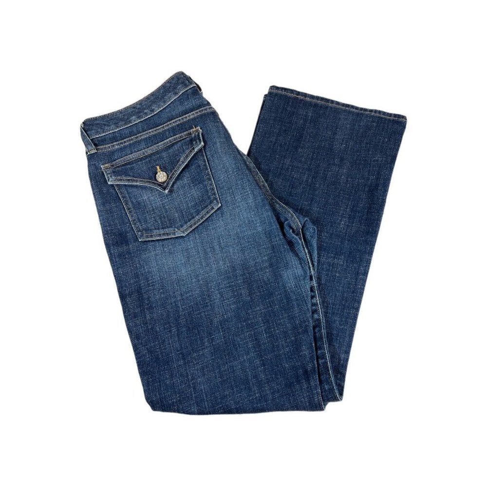 GAP Women's Dark Blue Wide Leg Jeans